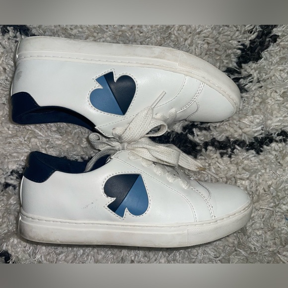Kate Spade White Sneakers, size 6.5, preowned - Picture 7 of 10